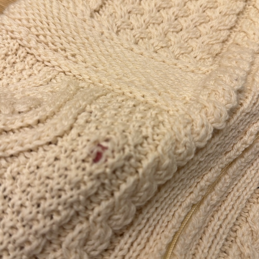 ARAN MOR ⭐️ Ireland 100% merino wool cardigan - Picture 11 of 11